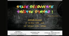 Stage découverte du théâtre d'improvisation