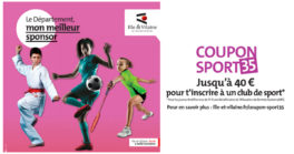 Jusqu'à 40€ pour t'inscrire à un club de sport