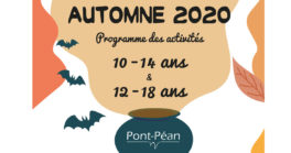 Vacances d'automne : programme des activités jeunesse