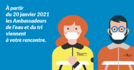 Les ambassadeurs de l’eau et du tri viennent à votre rencontre
