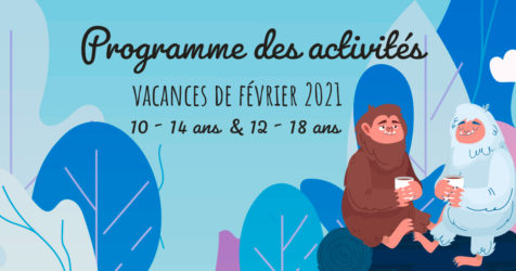 Programme des activités jeunesse - vacances de février