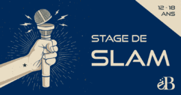 Stage de slam avec Damien Noury