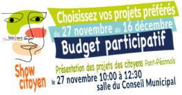 Show Citoyen - Présentation des projets du budget participatif 2021