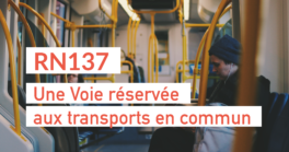 RN137 - Ouverture d'une voie réservée aux transports en commun