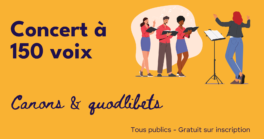 Concert chorale à 150 voix