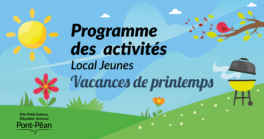Programme de printemps des activités jeunesse