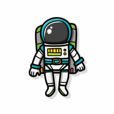 astronaut-doodle