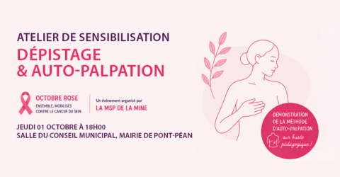 Atelier de sensibilisation dépistage et auto-palpation